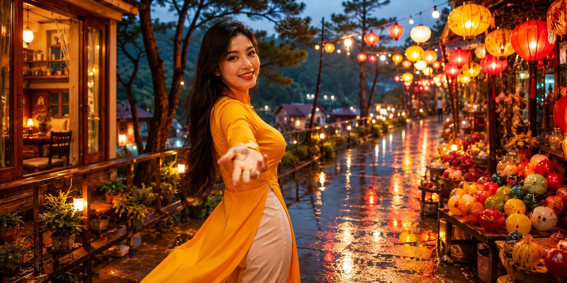 Không khí buổi tối sôi động tại Đà Lạt với người dùng xem thể thao trực tuyến